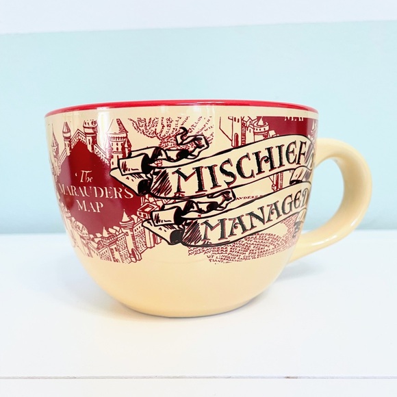 Harry potter the marauders map cup for soup or coffee - Picture 4 of 12
